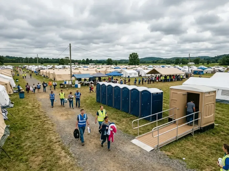 disaster-relief-camp-restrooms-010 — frequently asked questions, Dumpster & Portable Bathrooms Rental in North Zanesville, OH